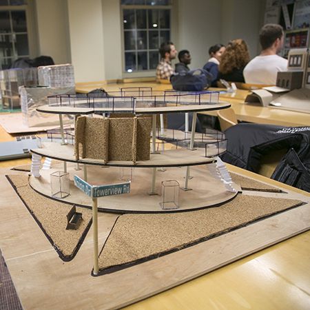 3-D architectural model
