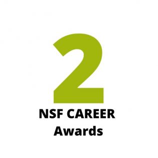2 NSF Career Awards