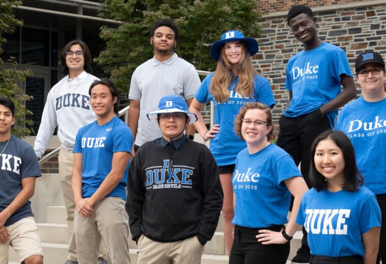 The Class of 2025 A. James Clark Scholars at Duke University